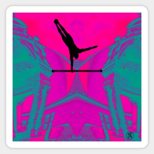 handstand Sticker